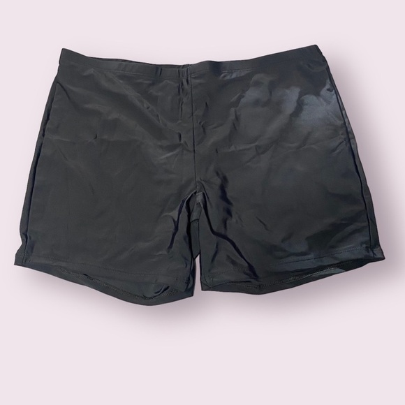 Rotita NWT High Waisted Black Swimwear Shorts - Picture 5 of 5